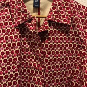 Gap women’s rain trench coat size m